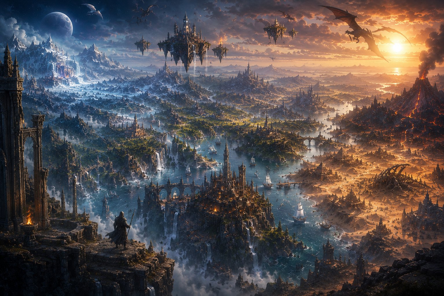 The continent of Drakhthar