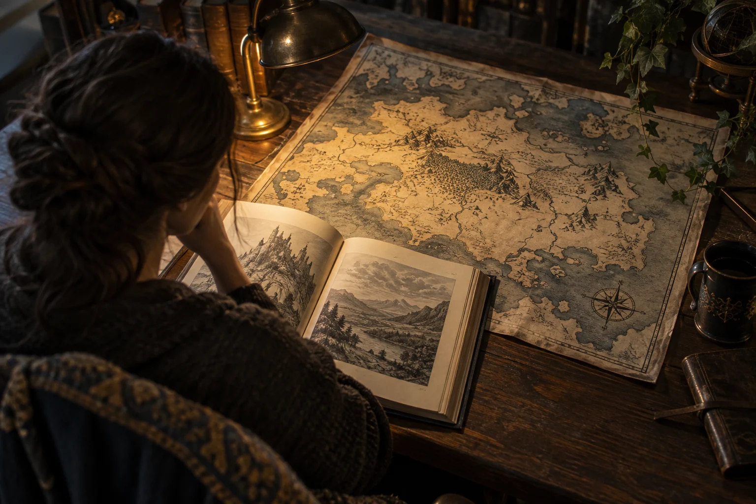 Fantasy illustration related to this article